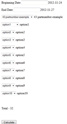 calulate-select-equal-ten